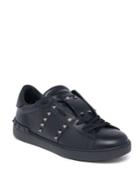 Valentino Garavani Studded Leather Lace-up Sneakers