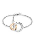 Piaget Possession Diamond, 18k White & Rose Gold Chain Bracelet