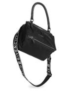 Givenchy Small Nylon Pandora Bag With Logo Strap