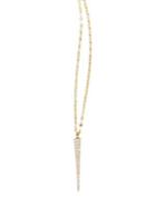 Lana Jewelry Spike Charm Diamond & 14k Yellow Gold Pendant Necklace