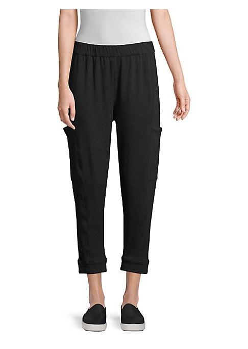 Eileen Fisher Slouchy Cropped Joggers
