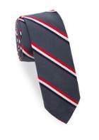 Thom Browne Striped Silk-cotton Tie