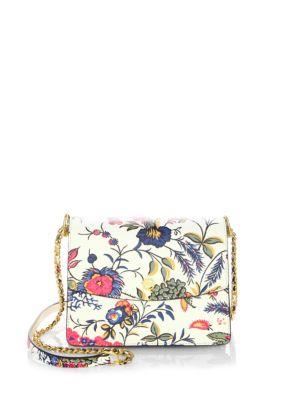 Tory Burch Parker Floral Print Shoulder Bag