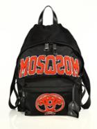 Moschino Embroidered Backpack