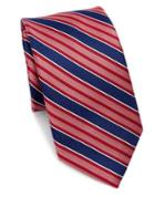 Saks Fifth Avenue Collection Bold Stripe Silk Tie