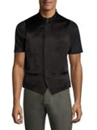 John Varvatos Slim-fit Double Breasted Vest