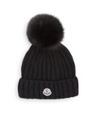 Moncler Berretto Fur Pom Hat