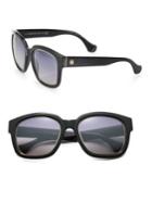 Balenciaga 52mm Square Acetate & Metal Sunglasses