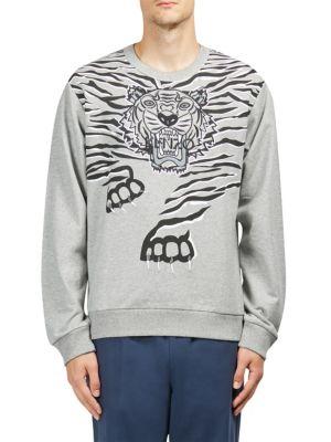 Kenzo Tiger Claw Cotton Sweatshirt