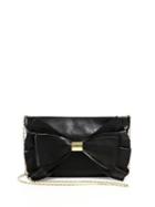 Judith Leiber Couture Sutton Leather Bow Clutch