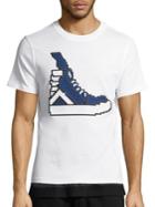Mostly Heard Rarely Seen High-top Sneaker Graphic Tee