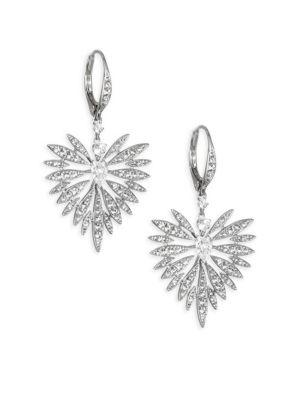 Adriana Orsini Small Swarovski Crystal Burst Earrings