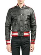Saint Laurent Leather Racing Jacket