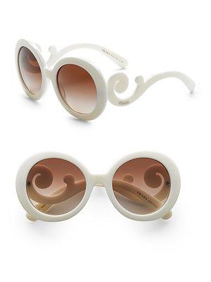 Prada Baroque Round Sunglasses