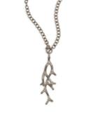 Nina Gilin Diamond Branch Pendant Necklace