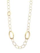 Ippolita Glamazon 18k Yellow Gold Mixed Oval Link Necklace