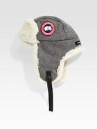 Canada Goose Merino Wool Shearling Pilot Hat