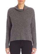 Milly Cowlneck Cashmere-blend Sweater