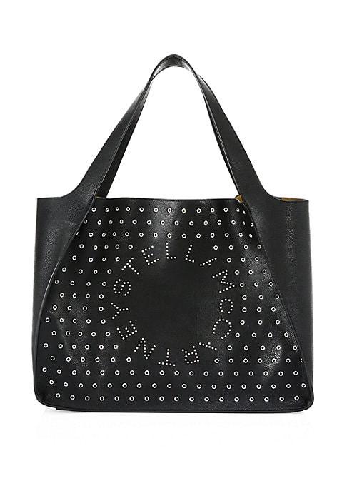 Stella Mccartney Embellished Logo Tote