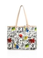 Alice + Olivia Stace Face Leather Tote
