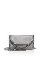 Stella Mccartney Tiny Falabellafaux Leather Fold-over Chain Crossbody Bag