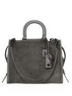 Coach 1941 Rogue Suede & Leather Tote