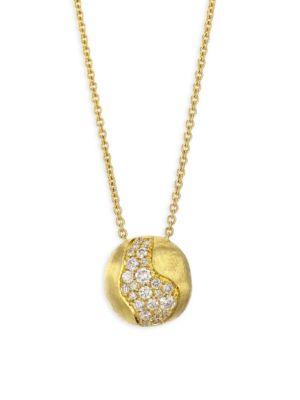 Marco Bicego Africa 18k Yellow Gold Diamond Necklace