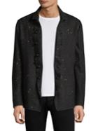 John Varvatos Slim Double Breasted Button Front Jacket