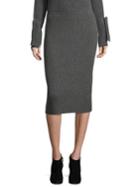 Escada Rowato Cashmere & Wool Skirt