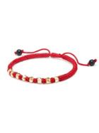 David Yurman Fortune Red Woven Bracelet