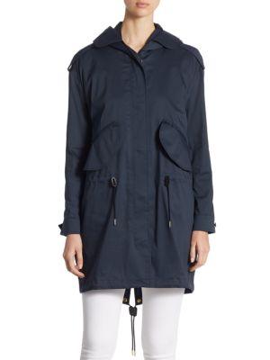 Burberry Cotton Hooded Jacket