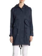 Burberry Cotton Hooded Jacket