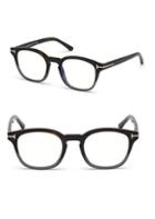Tom Ford Eyewear 49mm Soft Square Gradient Optical Eyeglasses