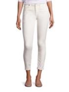 7 For All Mankind Sateen Skinny Ankle Jeans