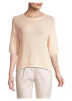 Peserico Crochet Cotton Sweater