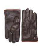 Saks Fifth Avenue Collection Nappa Touch Tech Leather Gloves