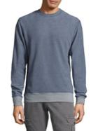 Michael Bastian Long-sleeve Stripe Fleece Sweater
