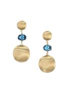 Marco Bicego 18k Yellow Gold & Topaz Drop Earrings