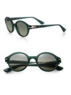 Persol Retro 50mm Round Sunglasses