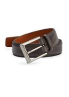 Saks Fifth Avenue Collection By Magnanni Burnished Leather Belt