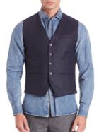 Brunello Cucinelli Flannel Waistcoat Vest