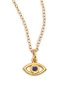 Iam By Ileana Makri Mini Eye Crystal Pendant Necklace