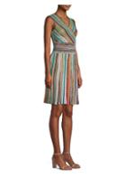 Missoni Stripe-knit Fit-and-flare Dress