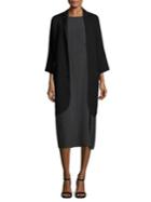 Eileen Fisher Solid Long Jacket