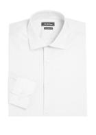 Saks Fifth Avenue Collection Trim-fit Cotton Dress Shirt