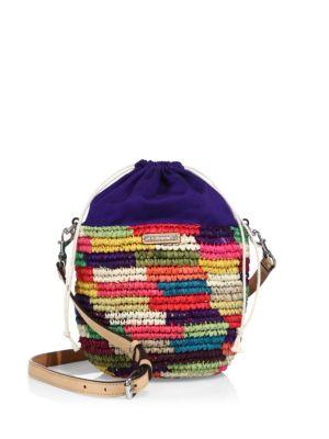 Rebecca Minkoff Mini Straw Basket Crossody Bag
