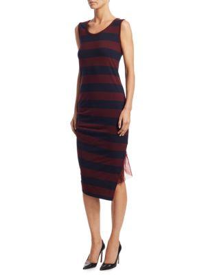 Loewe Stripe Jersey Dress