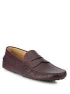 Tod's Caviar Penny Driver Loafers