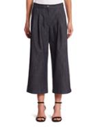 Adam Lippes Pleated Cropped Pants