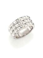 Stephen Webster Quilted Sterling Silver Ring